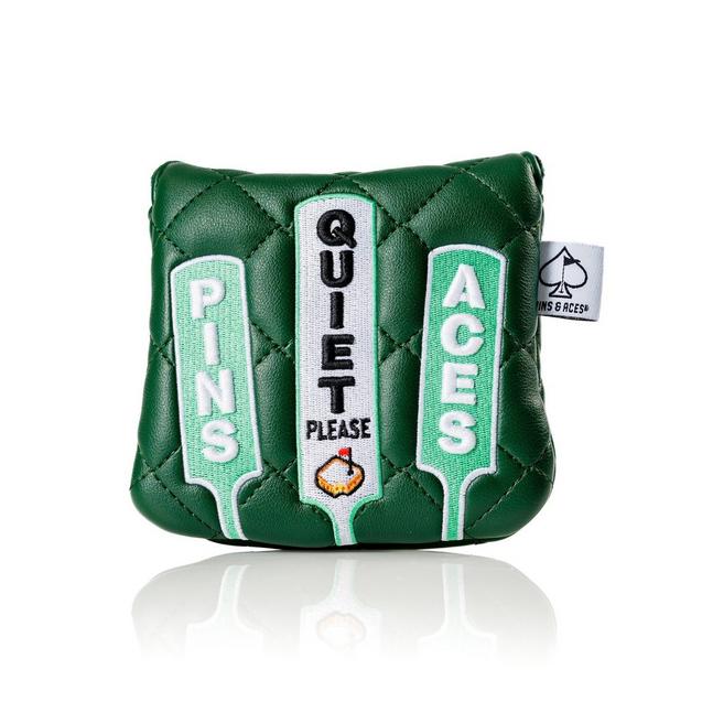 Quiet Please Headcover - Mallet PINS & ACES
