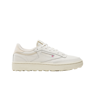 Women's Club C Spikeless Golf Shoe - Off-White/Pink REEBOK