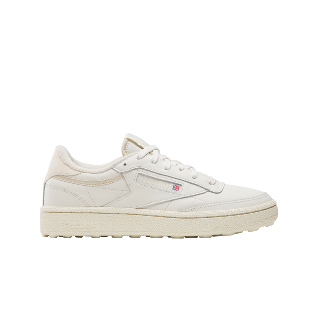 Women's Club C Spikeless Golf Shoe - Off-White/Pink REEBOK