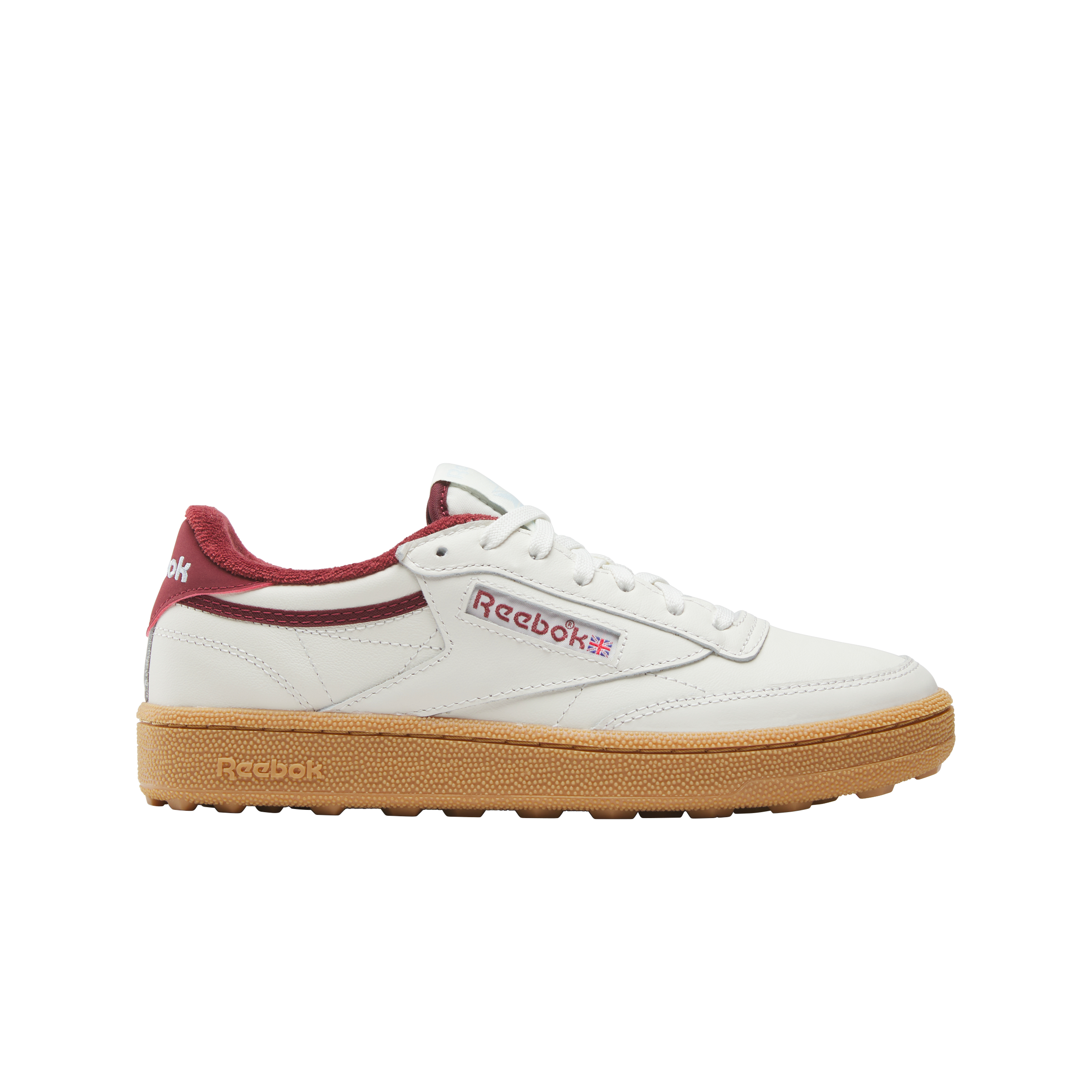 Women's Club C Spikeless Golf Shoe - White/Red