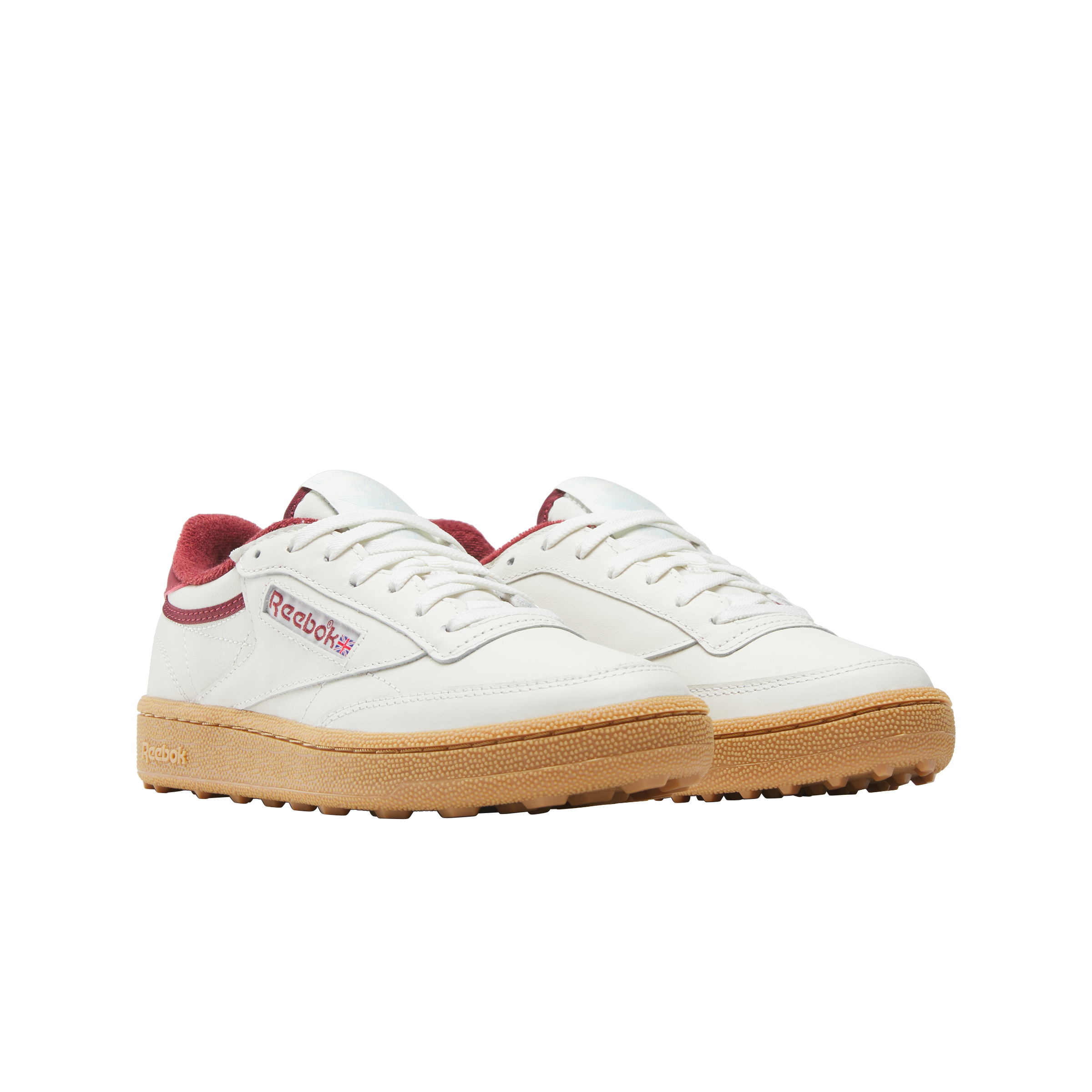Women's Club C Spikeless Golf Shoe - White/Red