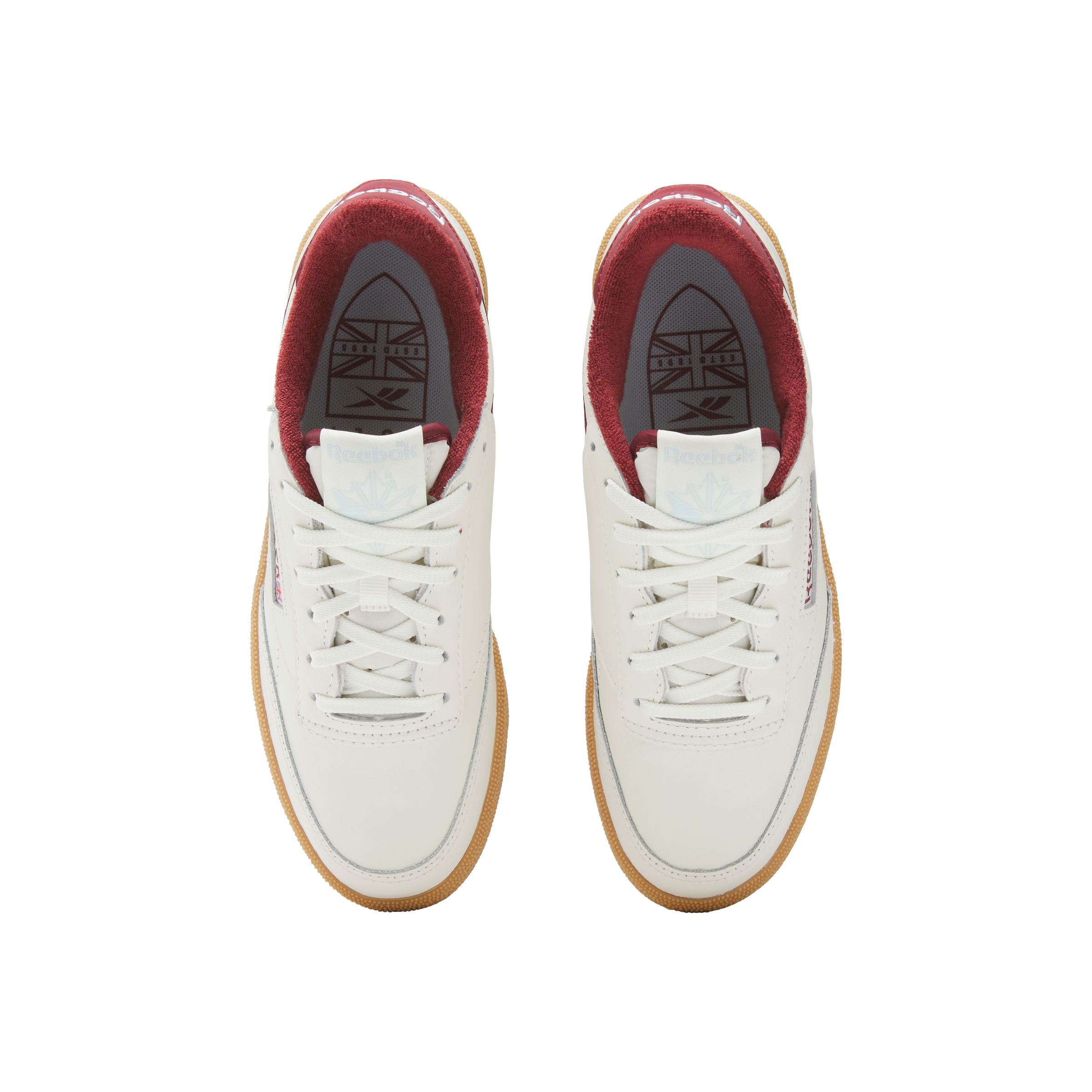 Women's Club C Spikeless Golf Shoe - White/Red