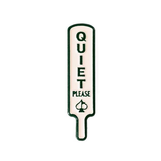 Quiet Please Ball Marker PINS & ACES