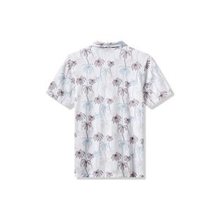 Men's Featherweight Palms Short Sleeve Polo TRAVISMATHEW