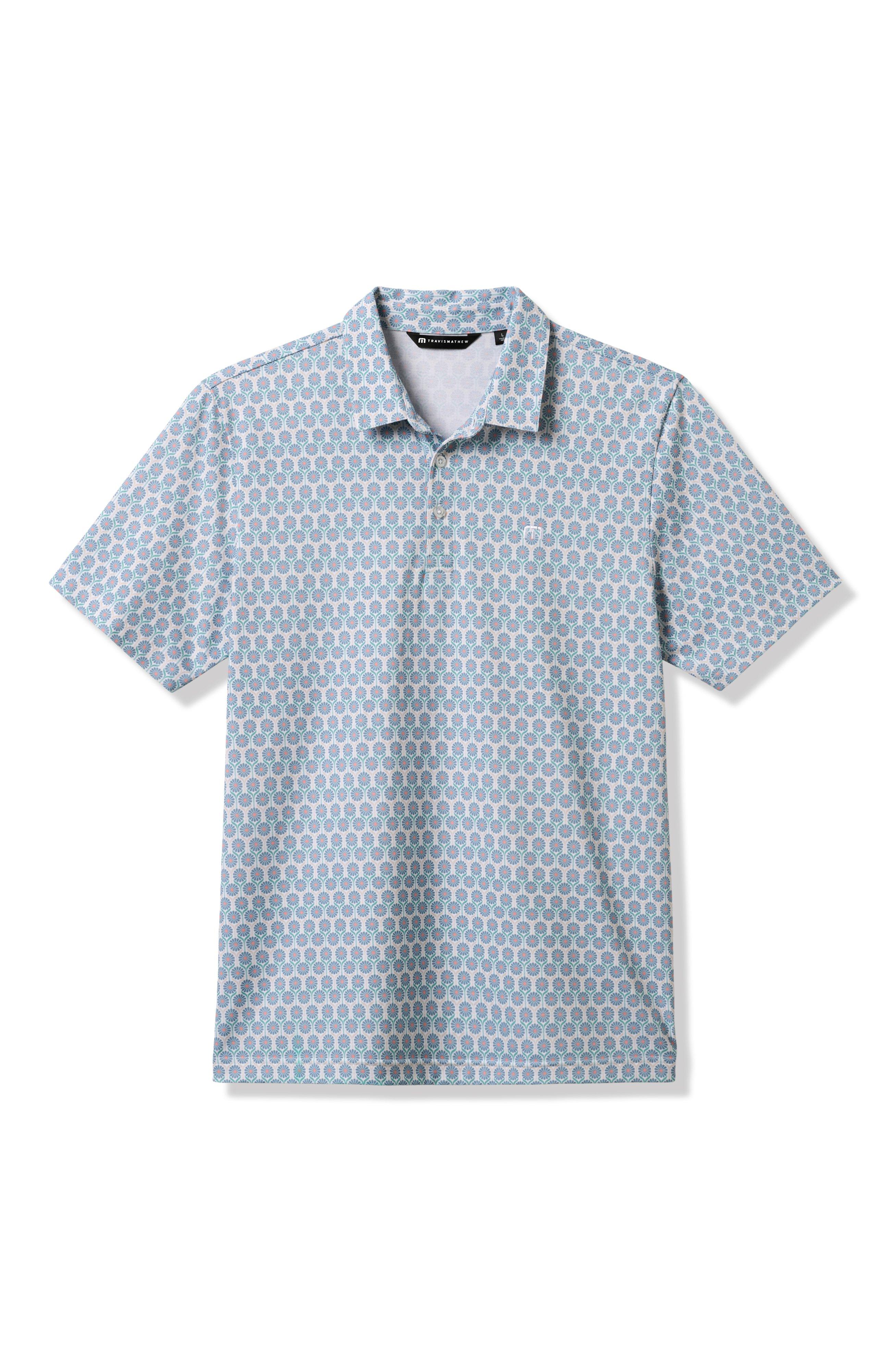 Men's Performance Jersey Paradise Short Sleeve Polo