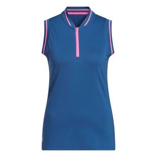 Polo sans manches &agrave; glissi&egrave;re Ultimate365 pour femmes ADIDAS