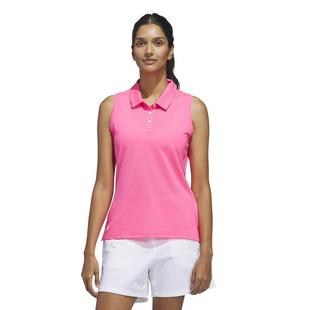 Polo sans manches Ottoman de couleur unie pour femmes ADIDAS