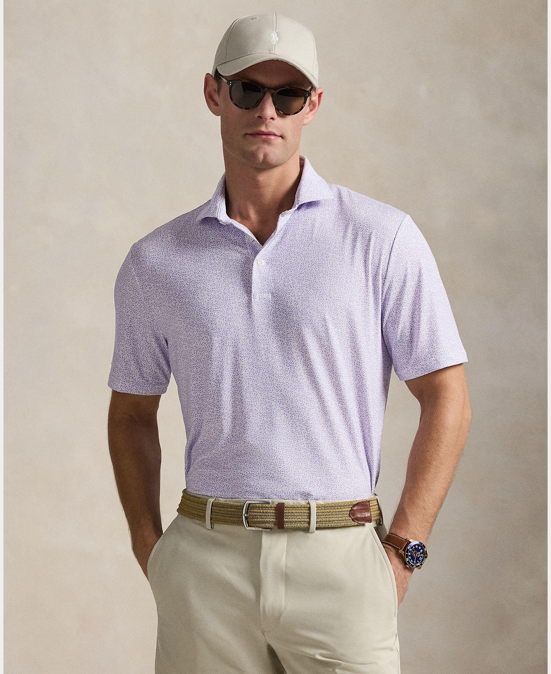 Men's Lightweight Airflow Jersey Short Sleeve Polo