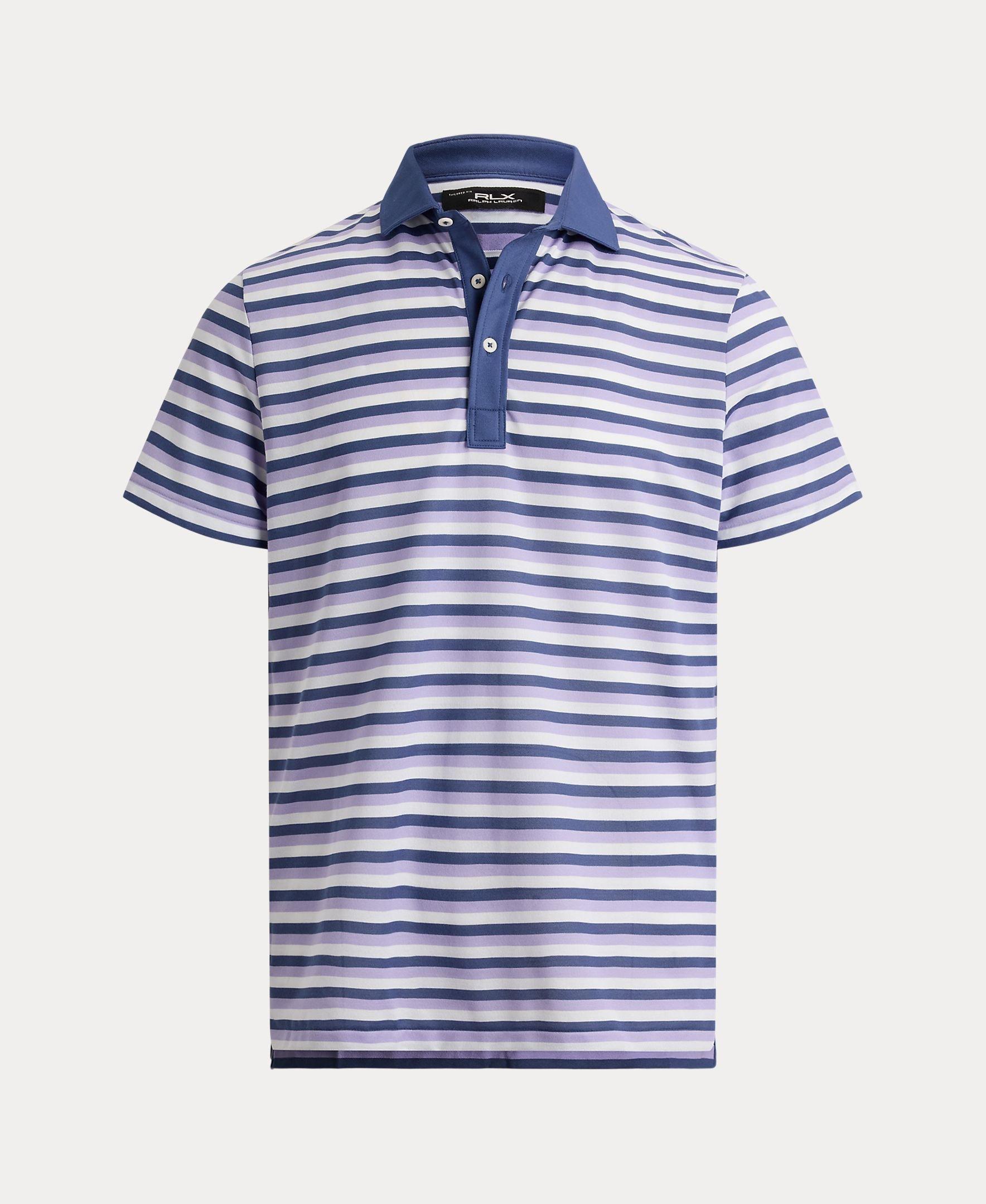 Men's Tour Pique Contrast Collar Short Sleeve Polo