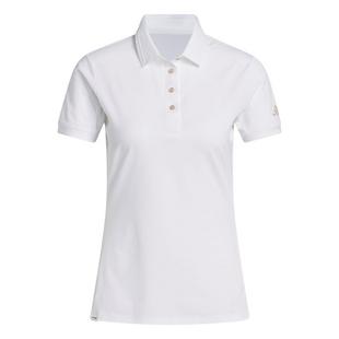 Women's Ultimate365 Tour Twistknit Short Sleeve Polo ADIDAS
