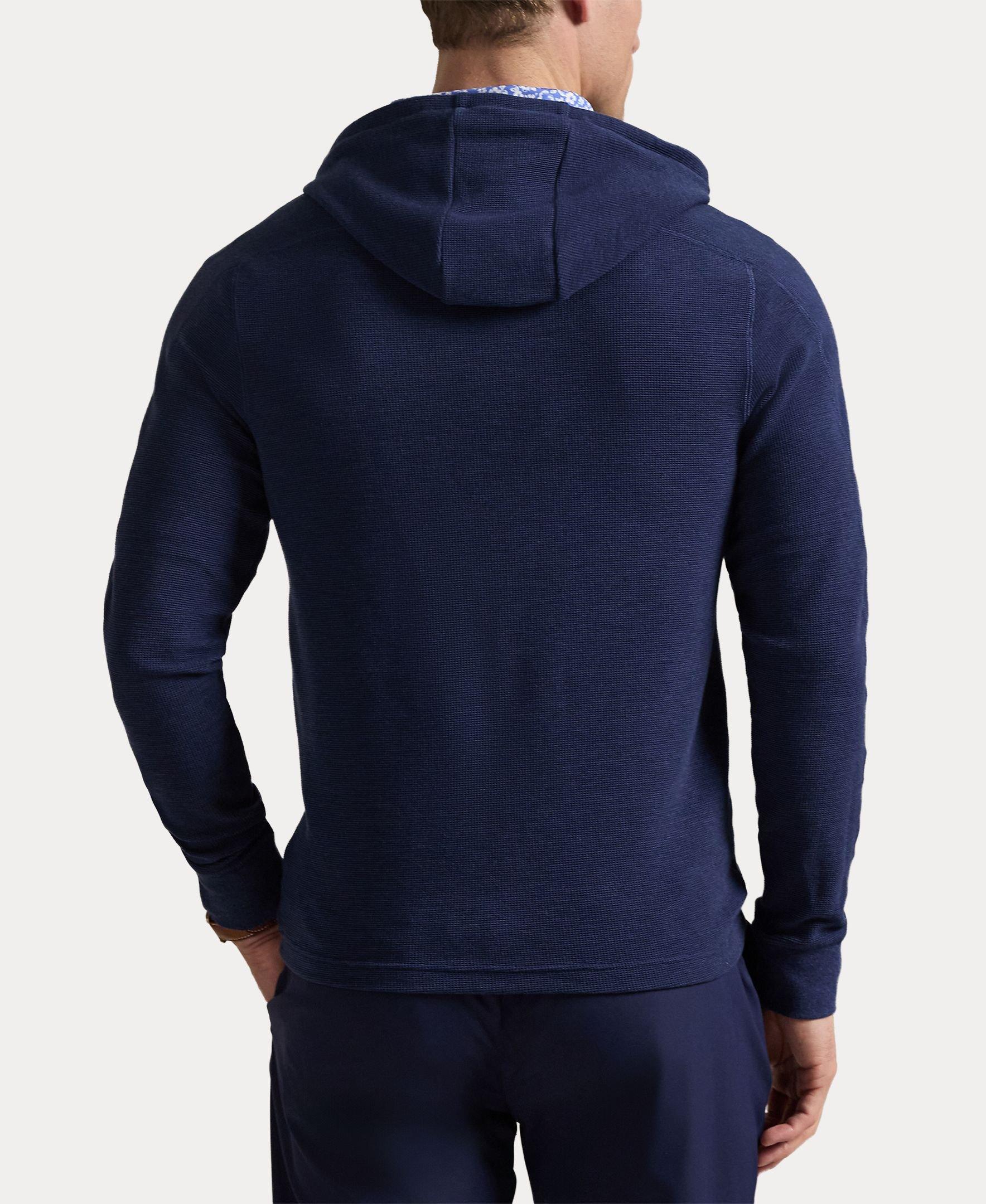 Men's Tech Waffle Knit Long Sleeve Sweater