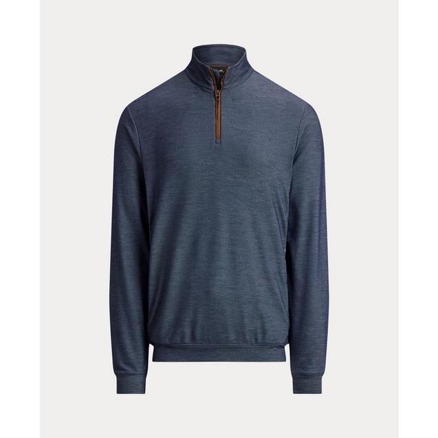 Men's Movement Mesh Knit Covered 1/4 Zip Sweater RLX