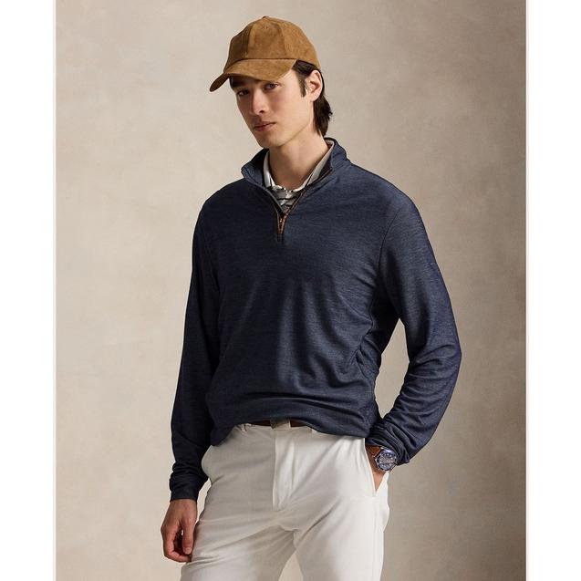 Men's Movement Mesh Knit Covered 1/4 Zip Sweater | RLX | Sweaters