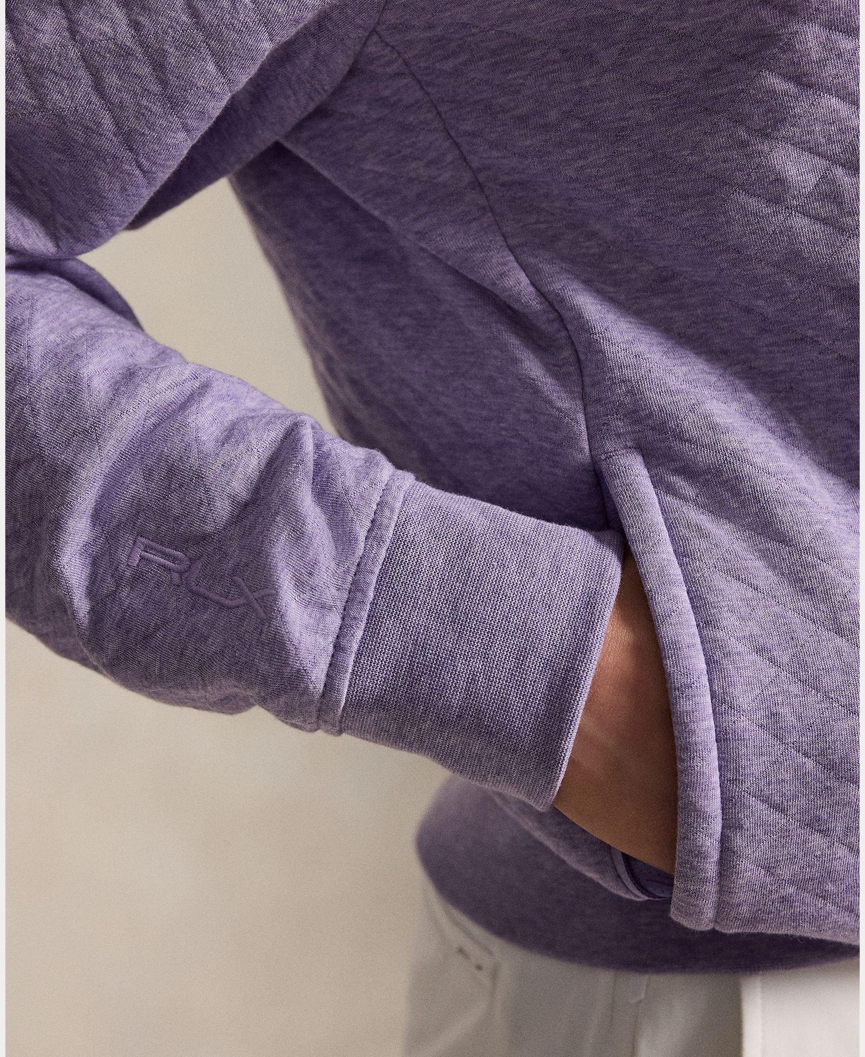 Men's Quilted Double Knit 1/2 Zip Pullover