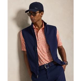 Gilet matelass&eacute; &agrave; double tricot avec fermeture &agrave; glissi&egrave;re compl&egrave;te pour hommes RLX