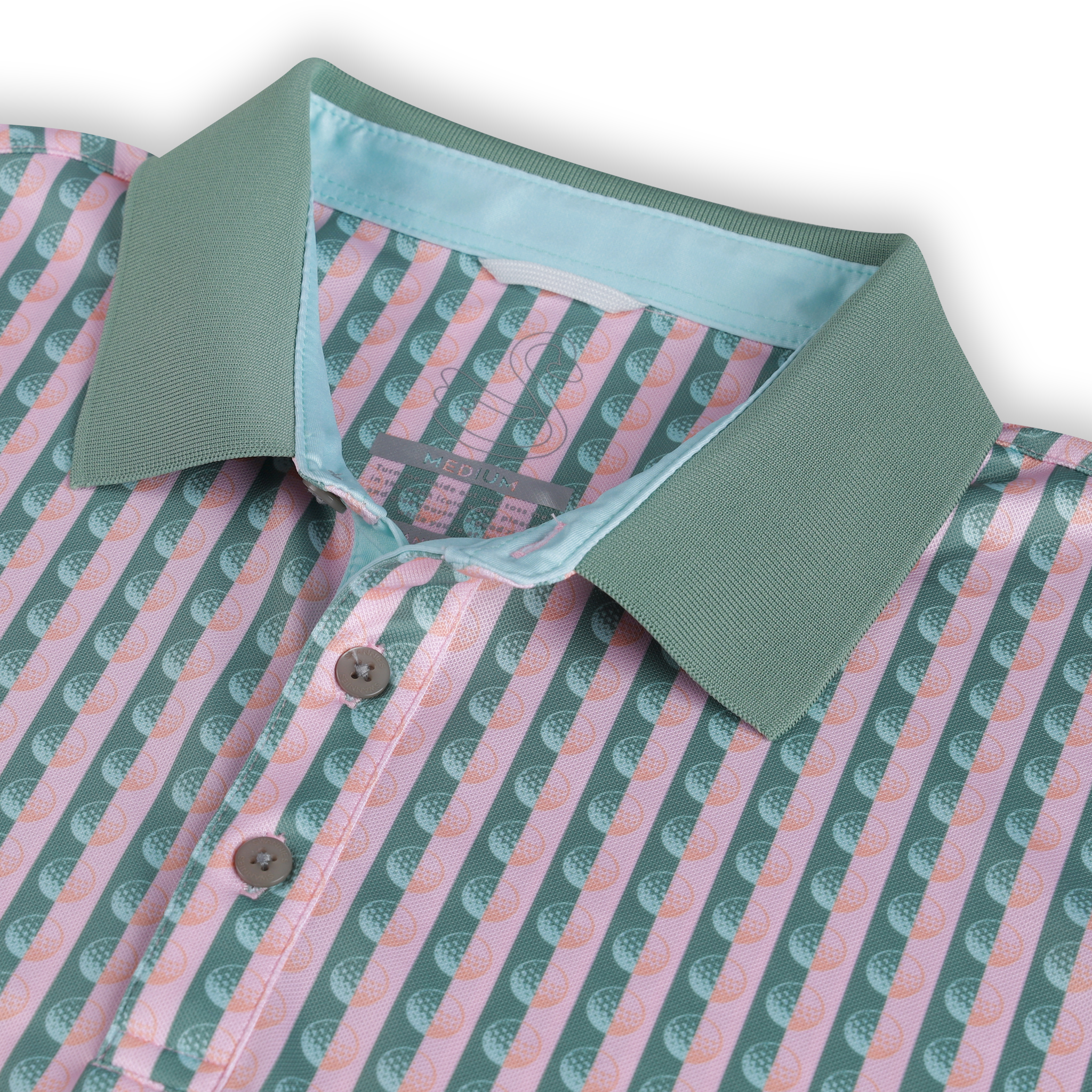 Men's Greens Short Sleeve Polo