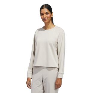 Women's Beyond Side-Snap Crew Sweater ADIDAS