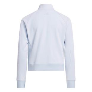 Girls Textured 1/4 Zip Sweater ADIDAS