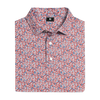 Men's Meadow Print Lisle Short Sleeve Polo