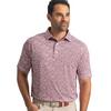 Men's Meadow Print Lisle Short Sleeve Polo