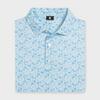 Men's Meadow Print Lisle Short Sleeve Polo