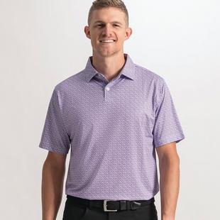 Polo &agrave; manches courtes Floral Mark en fil d'&Eacute;cosse pour hommes FOOTJOY