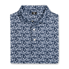 Men's Hidden Palm Print Lisle Short Sleeve Polo