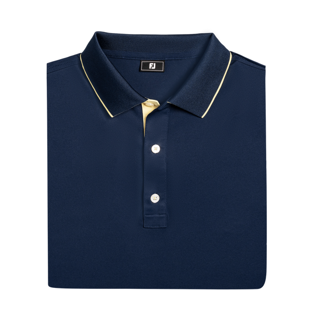 Men's FJ Wordmark Pique Short Sleeve Polo FOOTJOY