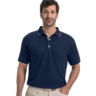 Polo en piqu&eacute; FJ Wordmark pour hommes FOOTJOY