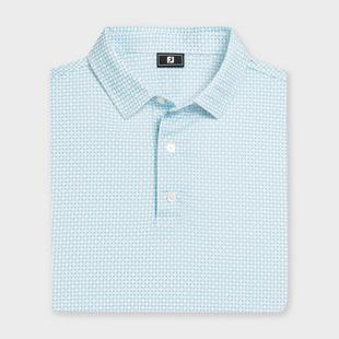 Men's Ellipse Print Lisle Short Sleeve Polo FOOTJOY