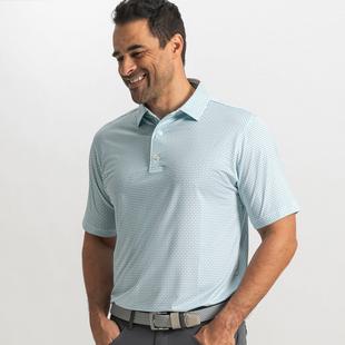 Men's Ellipse Print Lisle Short Sleeve Polo FOOTJOY
