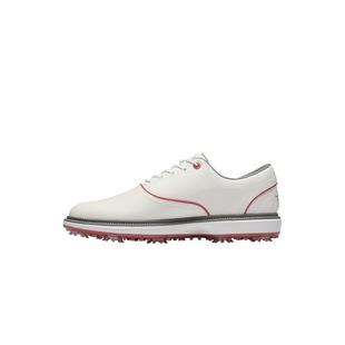 Prior Generation - Men's Pioneer Cypress Spiked Golf Shoe - White/Spice SUN DAY RED