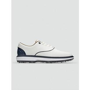 Men's Pioneer Cypress Spiked Golf Shoe - White/Navy SUN DAY RED