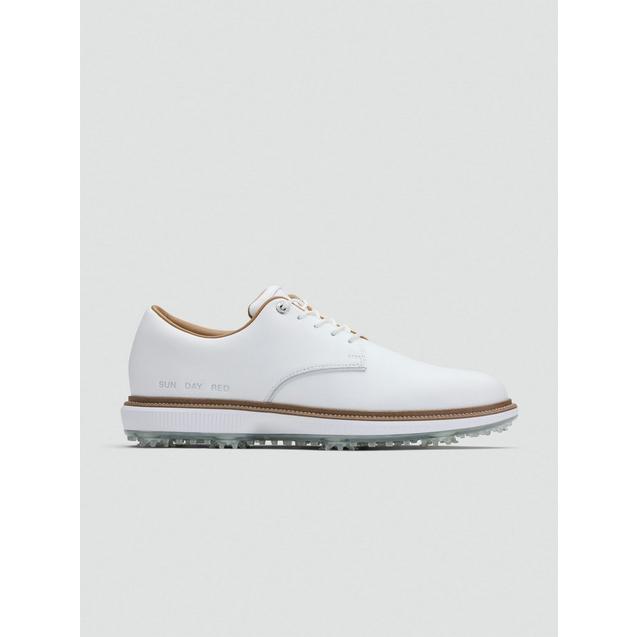 Men's Pioneer Willow Spiked Golf Shoe - White SUN DAY RED
