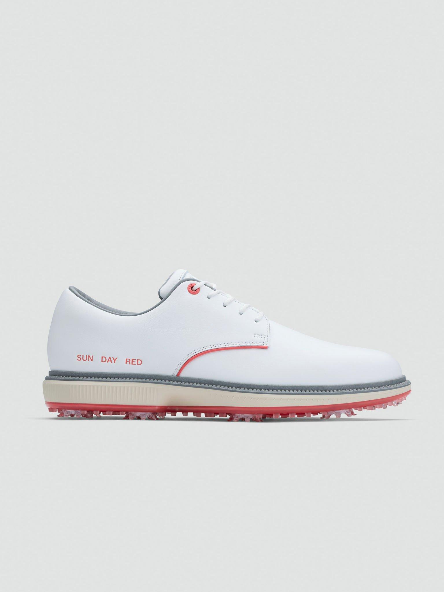 Prior Generation - Men's Pioneer Willow Spiked Golf Shoe White/Spice