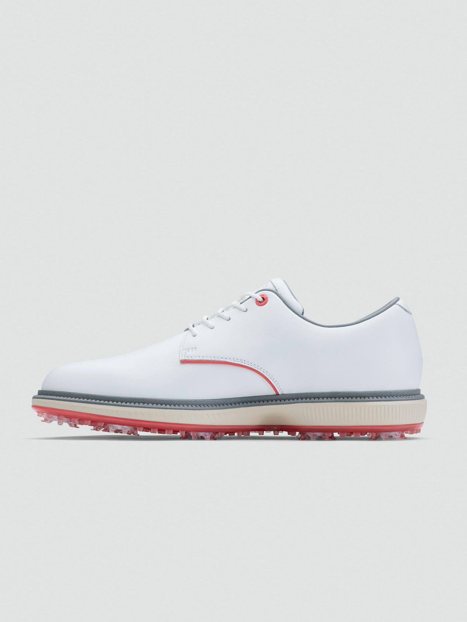 Prior Generation - Men's Pioneer Willow Spiked Golf Shoe White/Spice