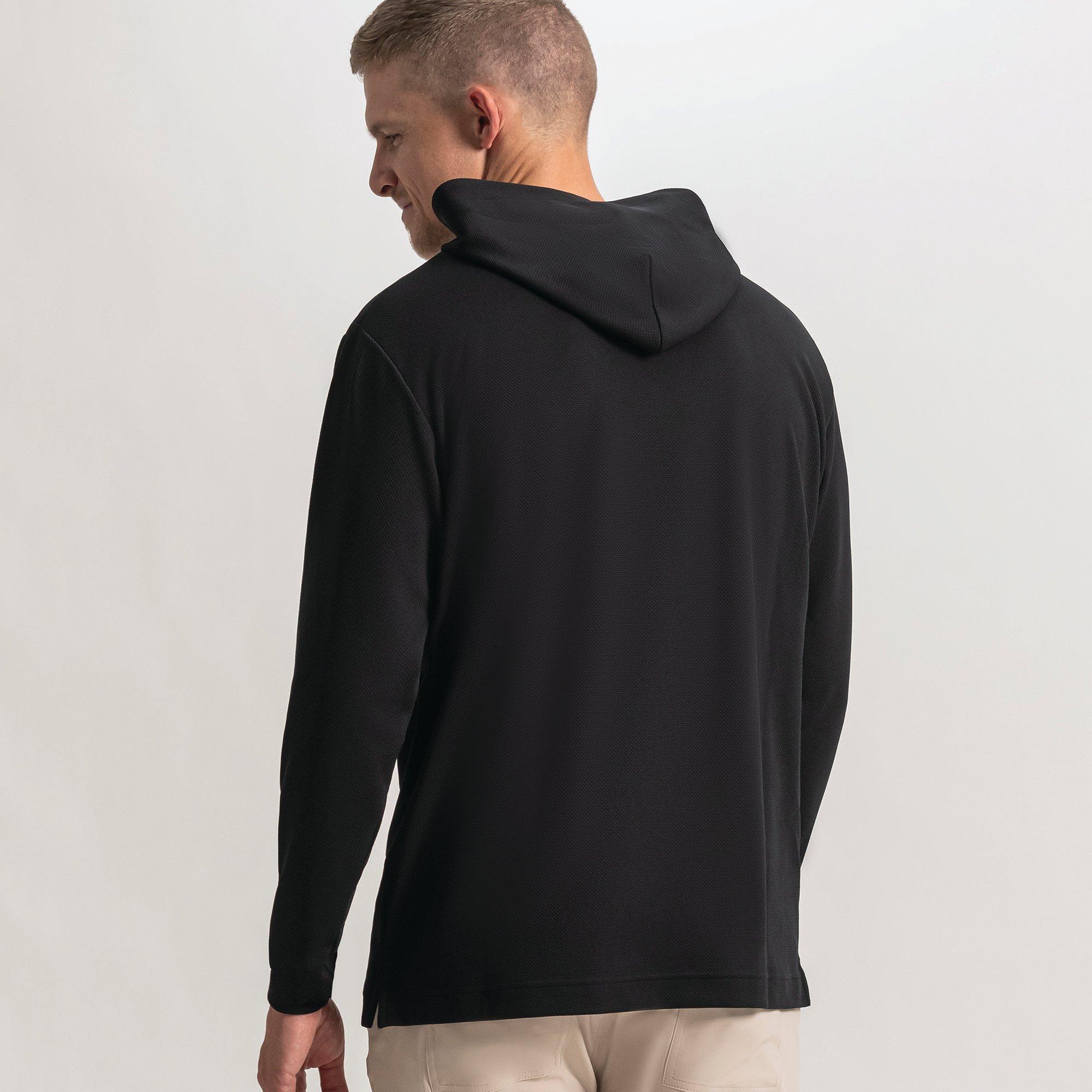 Men's Textured Jacquard Hoodie