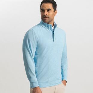 Men's Hidden Placket Midlayer Heather Sweater FOOTJOY