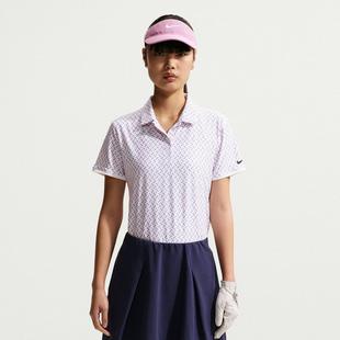 Women's Victory Dri-Fit Printed Short Sleeve Polo NIKE