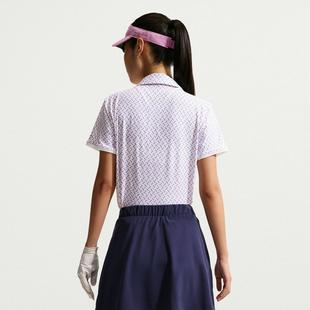 Women's Victory Dri-Fit Printed Short Sleeve Polo NIKE