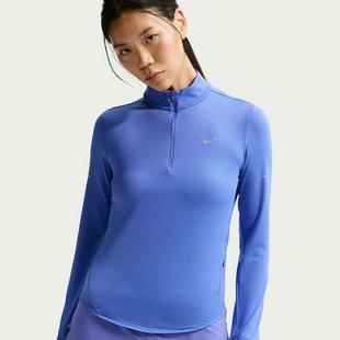 Haut &agrave; manches longues avec glissi&egrave;re 1/4 Swift Dri-Fit UV pour femmes NIKE