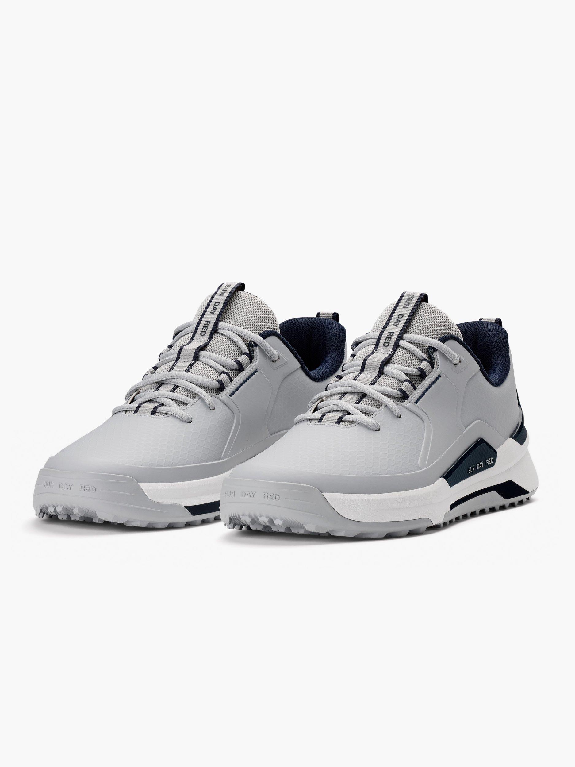 Men's Presidio Spikeless Golf Shoe - Grey/Navy