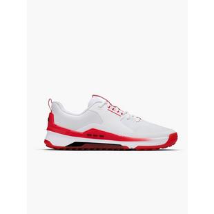 Men's Presidio Spikeless Golf Shoe - White/Red SUN DAY RED