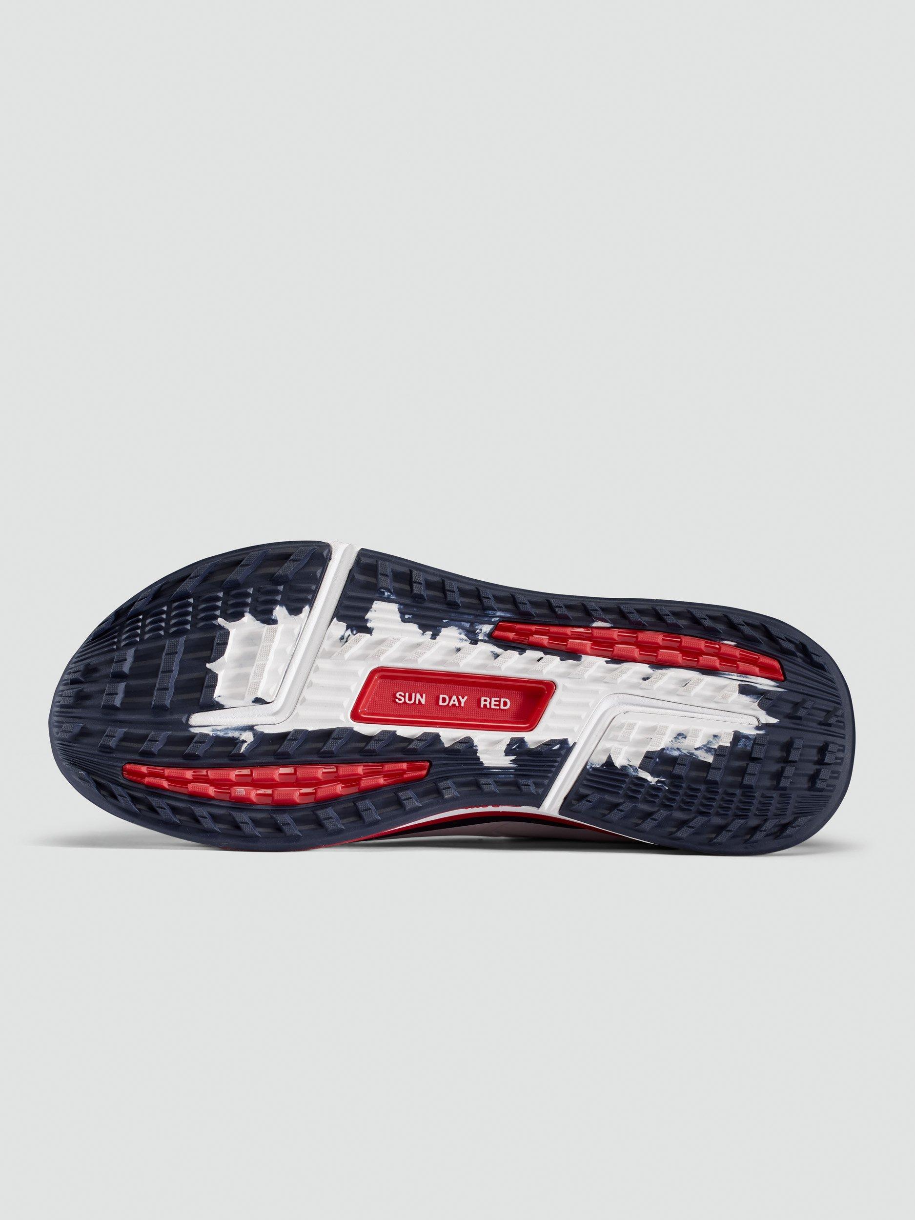 Limited Edition - Men's Presidio Spikeless Golf Shoe White/Red/Navy