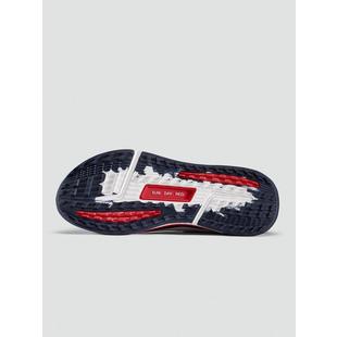 Limited Edition - Men's Presidio Spikeless Golf Shoe - White/Red/Navy SUN DAY RED