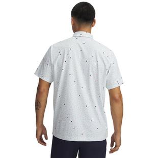 Men's UA Drive Printed Short Sleeve Polo UNDER ARMOUR