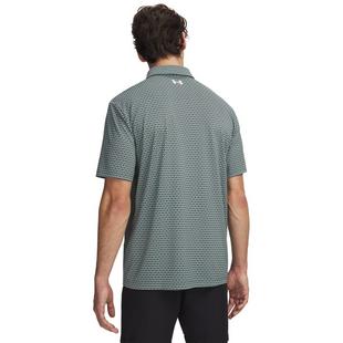 Polo &agrave; imprim&eacute; UA Matchplay pour hommes UNDER ARMOUR