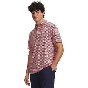Men's UA Matchplay Printed Short Sleeve Polo UNDER ARMOUR