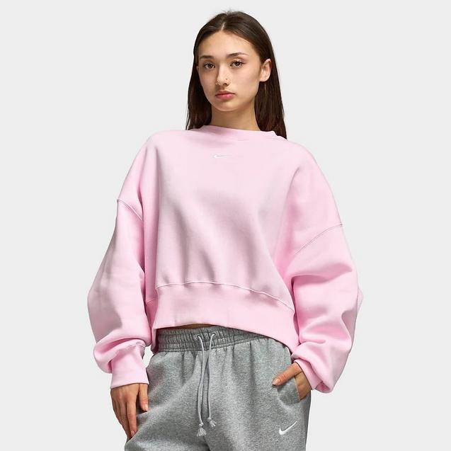 Women's Phoenix Fleece Oversized Crew Neck Sweater NIKE