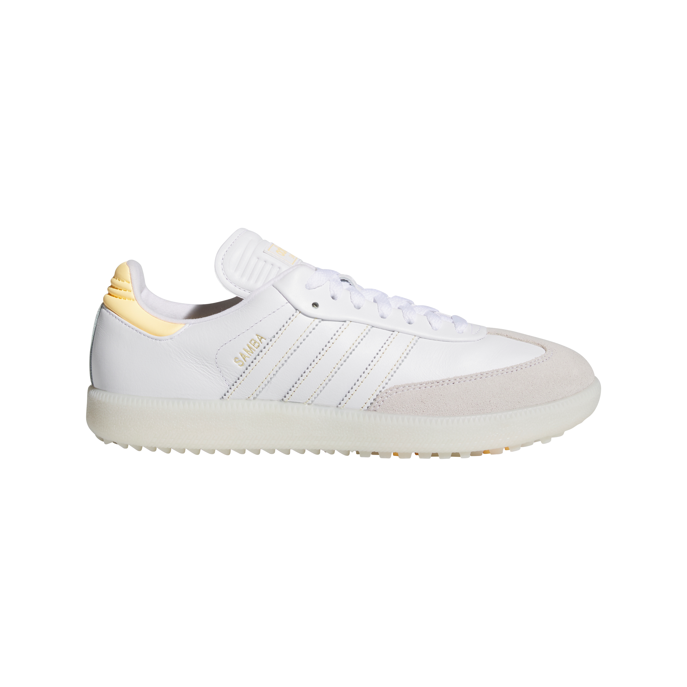 Samba Golf Spikeless Shoe - White/Yellow
